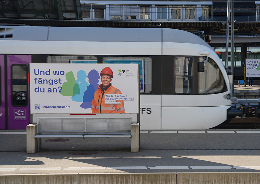 IHK-Kampagne «Berufslehre bringt dich weiter»